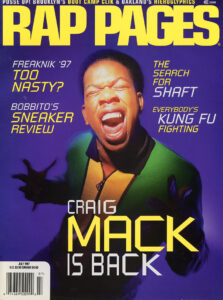 Rap Pages magazine, July 1997 featuring Hieroglyphics.