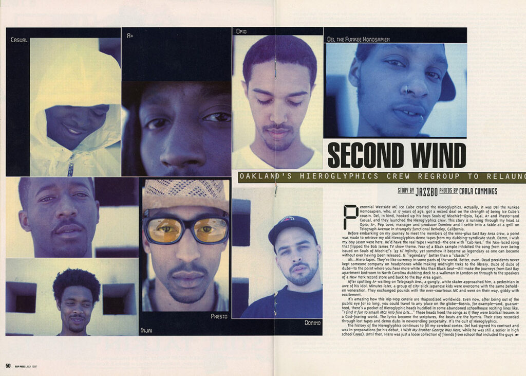 "Second Wind," Rap Pages magazine, July 1997